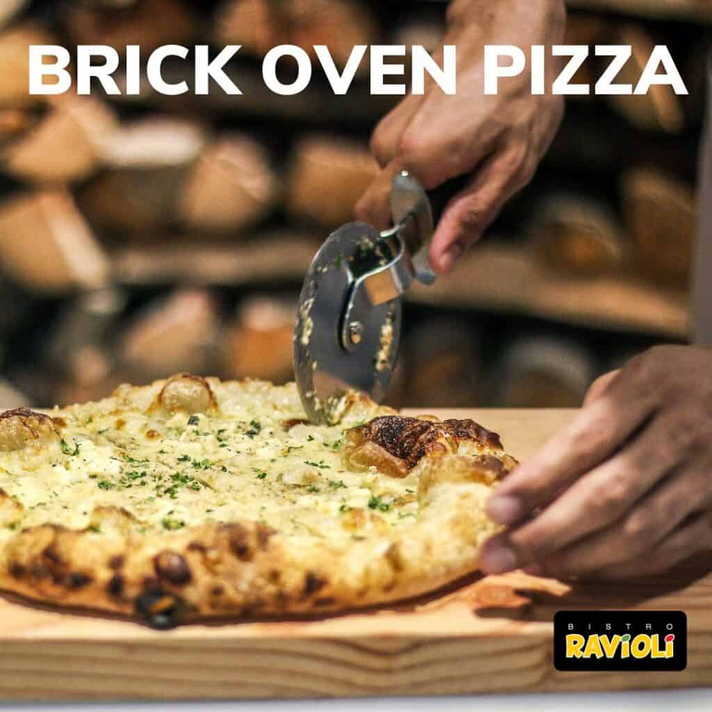 Brick oven pizza