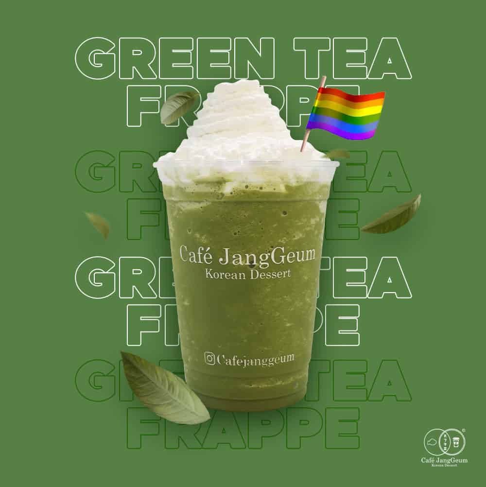 Green tea frappe