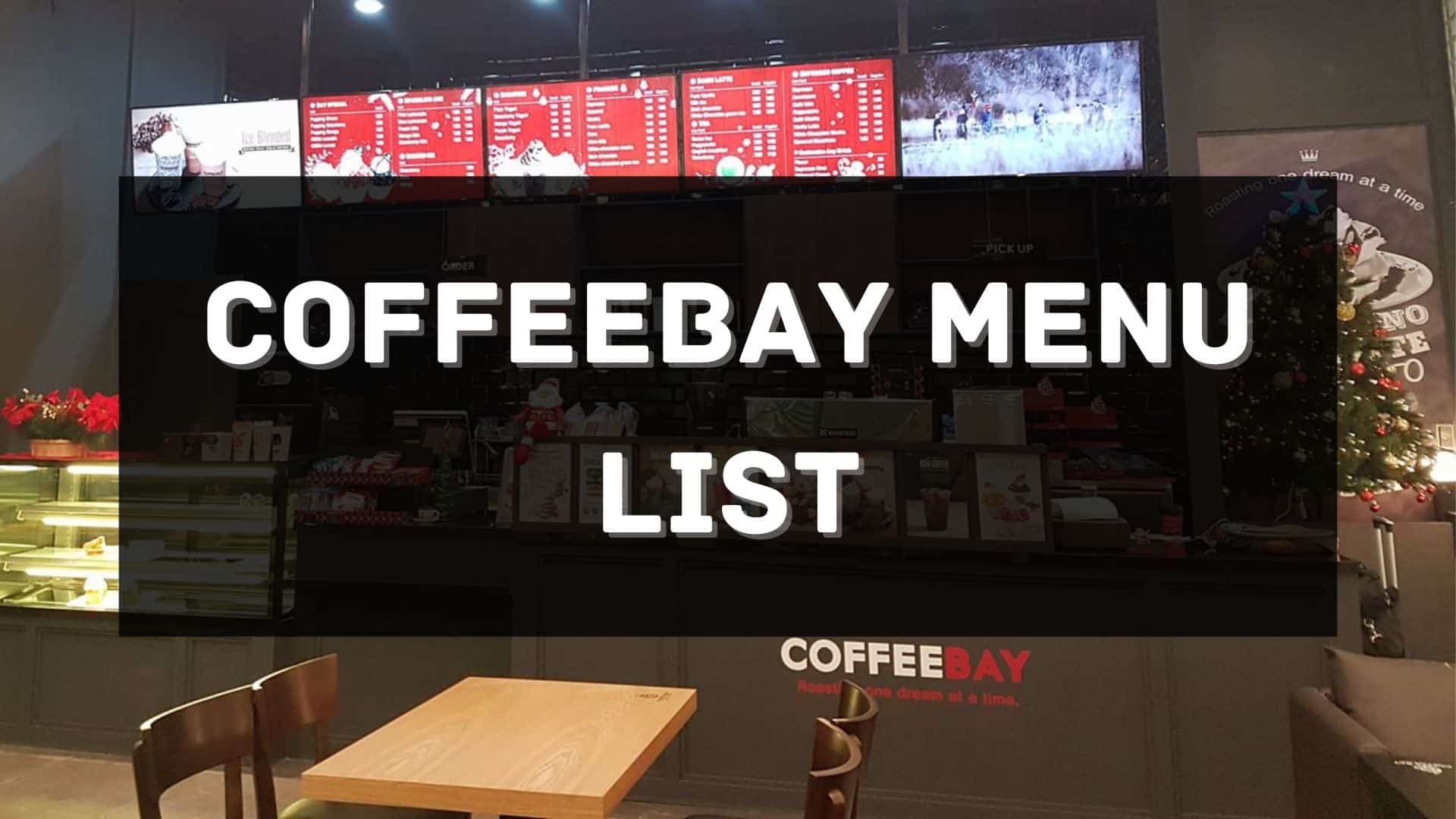 coffeebay menu prices philippines