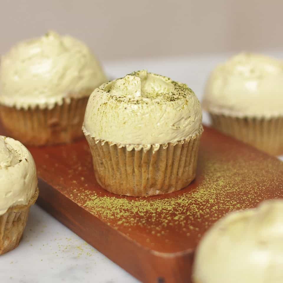 Matcha cupcakes