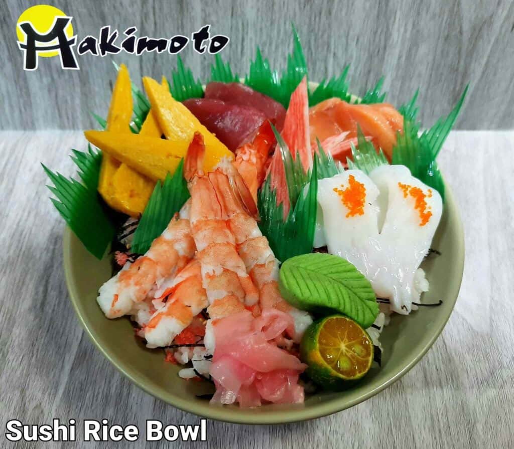 Sushi rice bowl