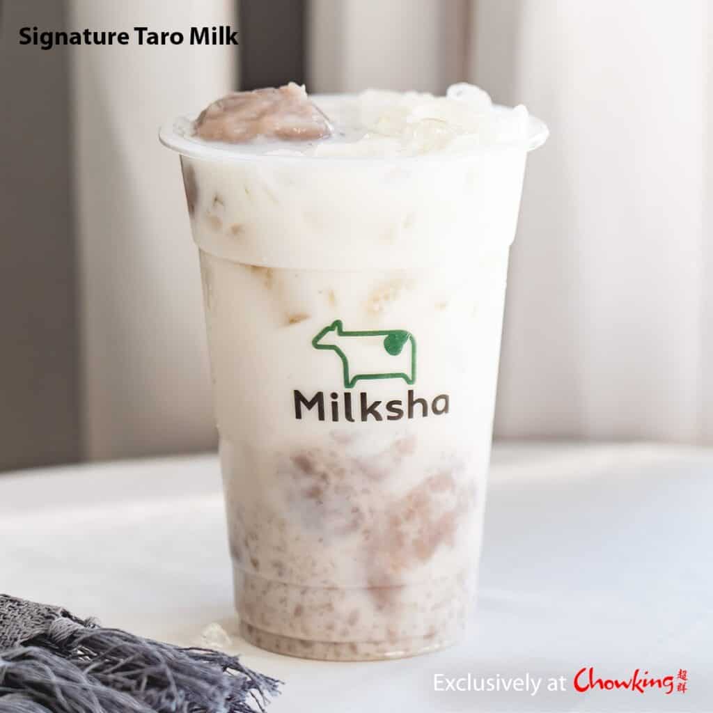 Signature taro milk