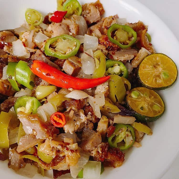 Lechon belly sisig