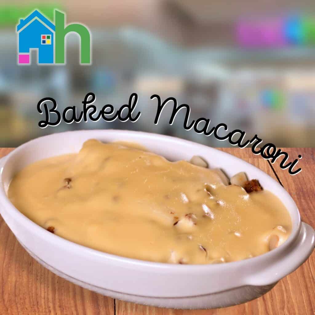 Baked macaroni