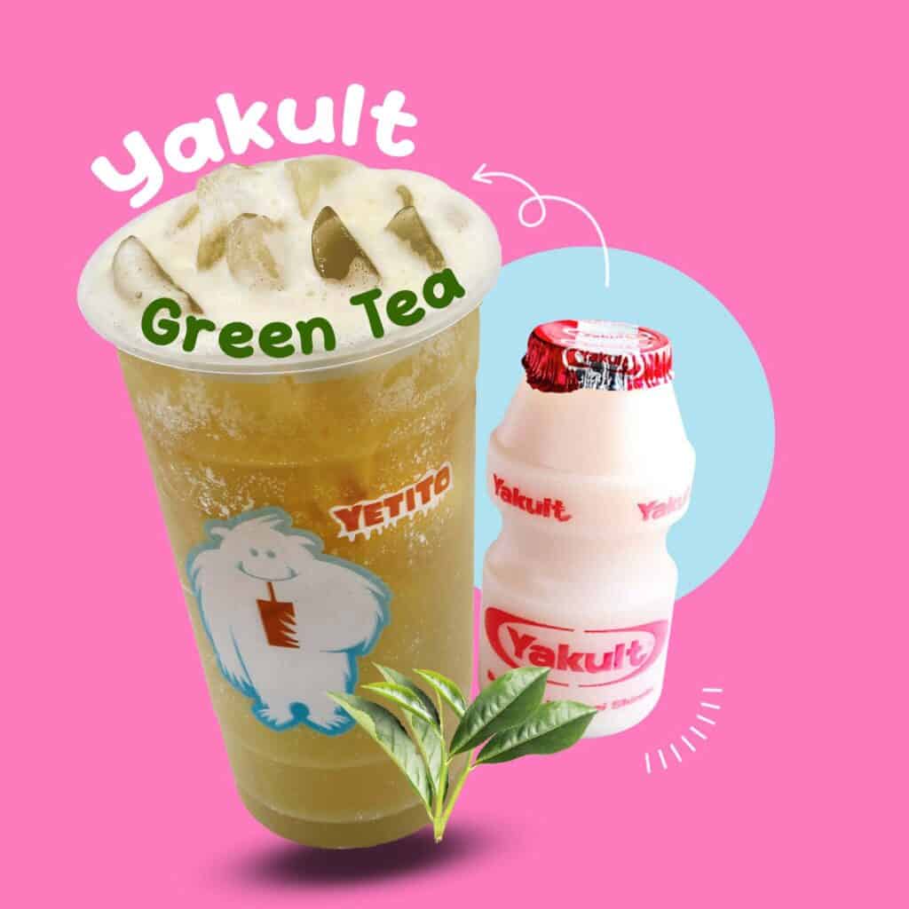 Yakult greentea