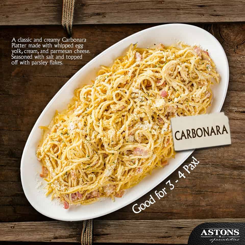 Carbonara pasta