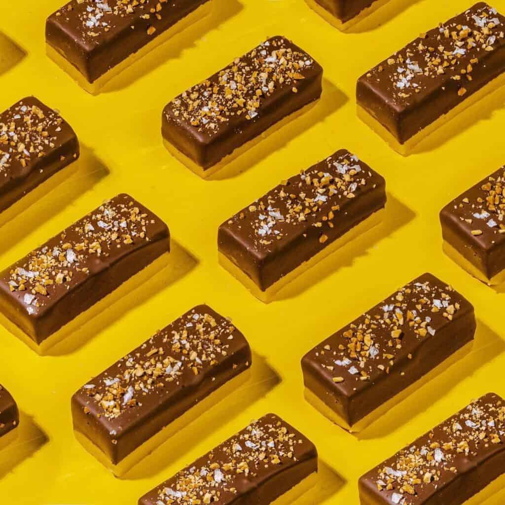 Vegan choco peanut bar