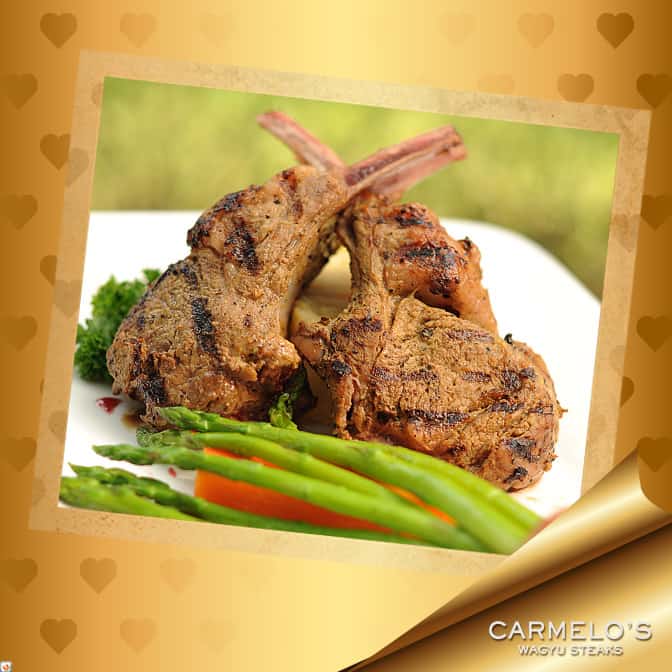 Grilled lamb chops