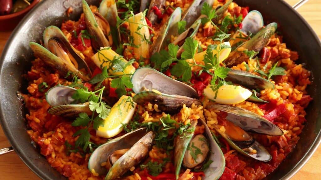 Paella valenciana