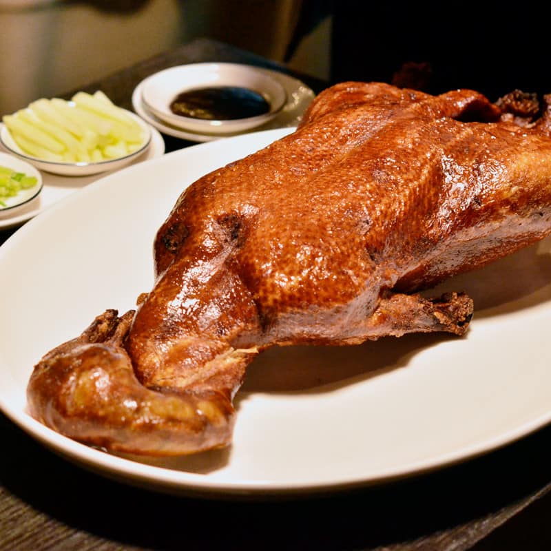 Roasted duck