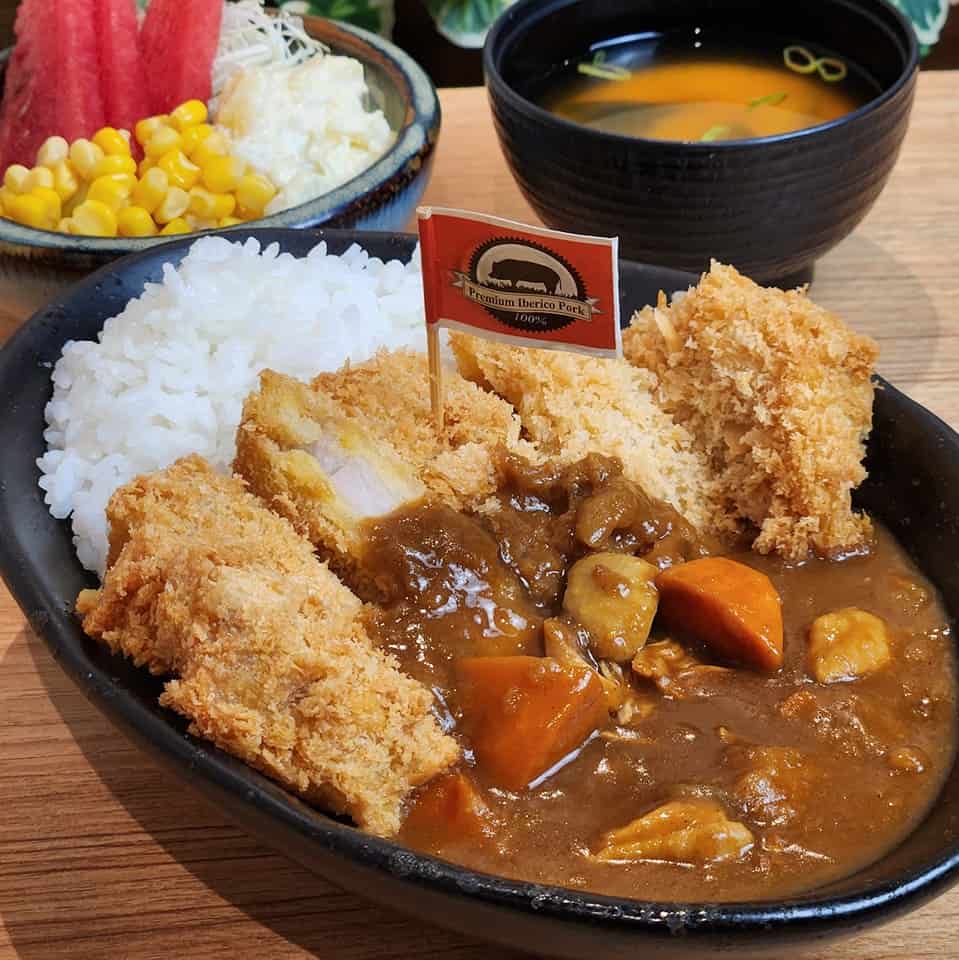 Katsu curry set