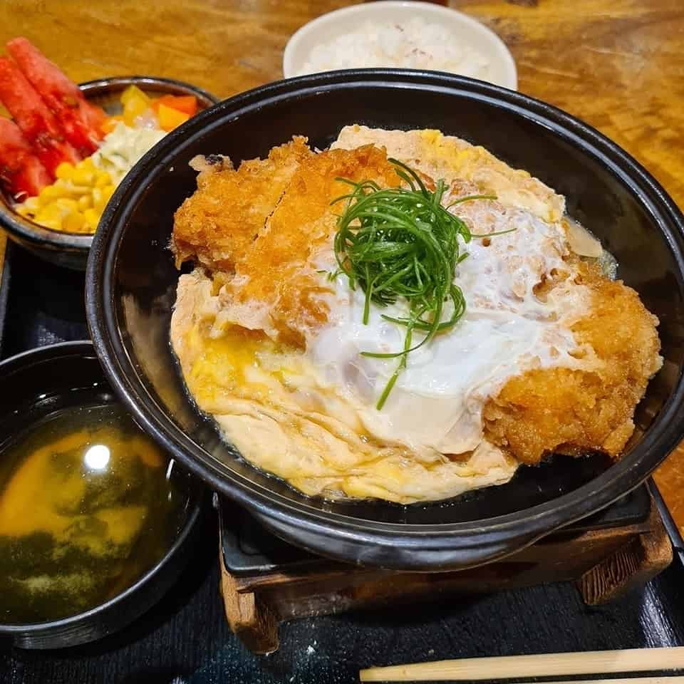 Katsudon set