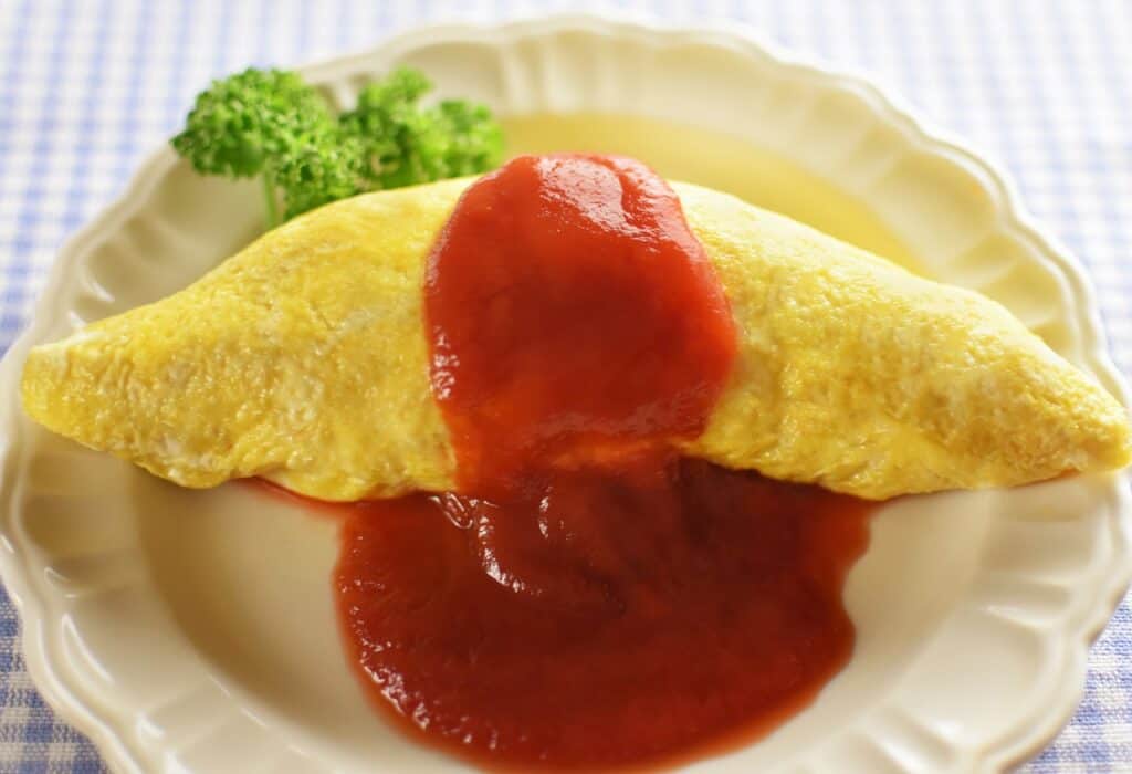 Omu rice