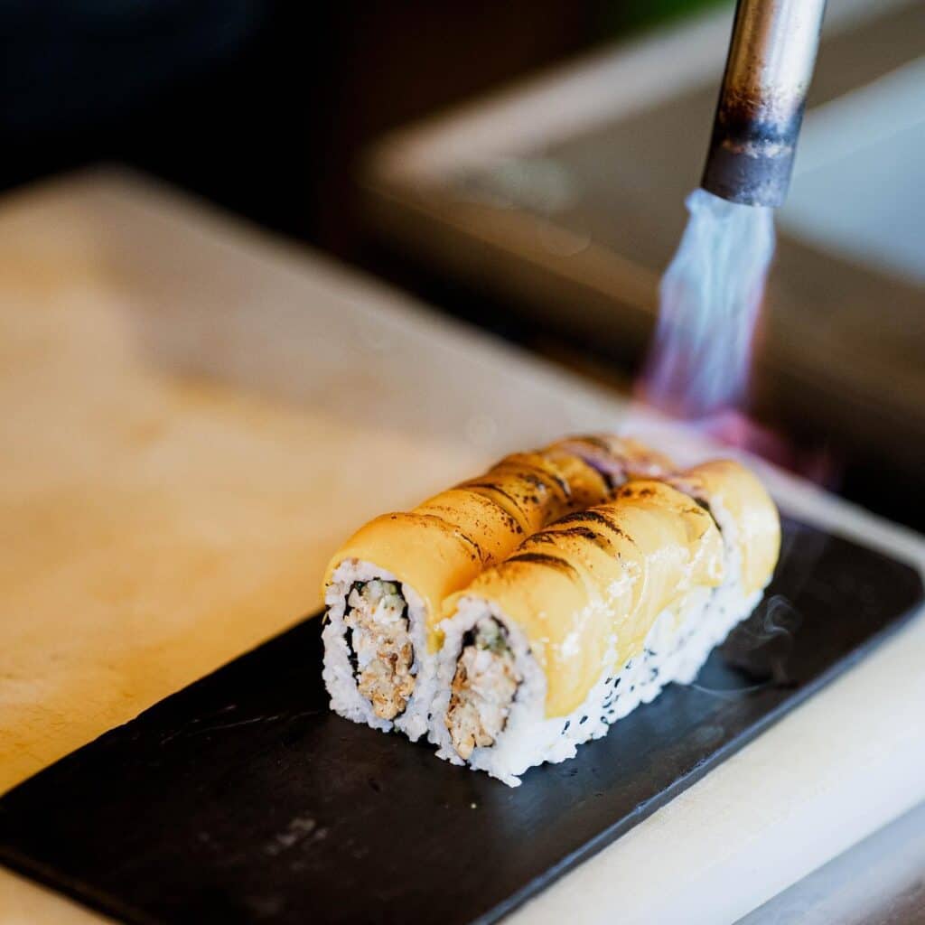 Soft shell crab roll