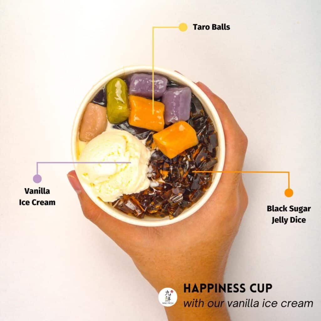 Double happiness cup