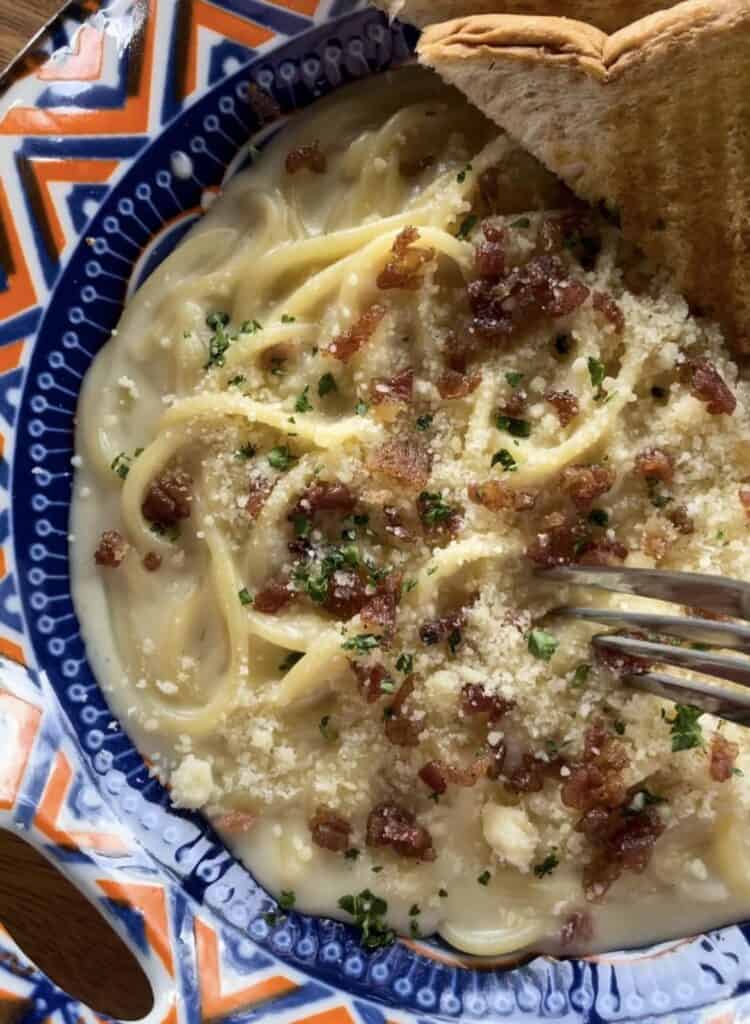 Creamy carbonara