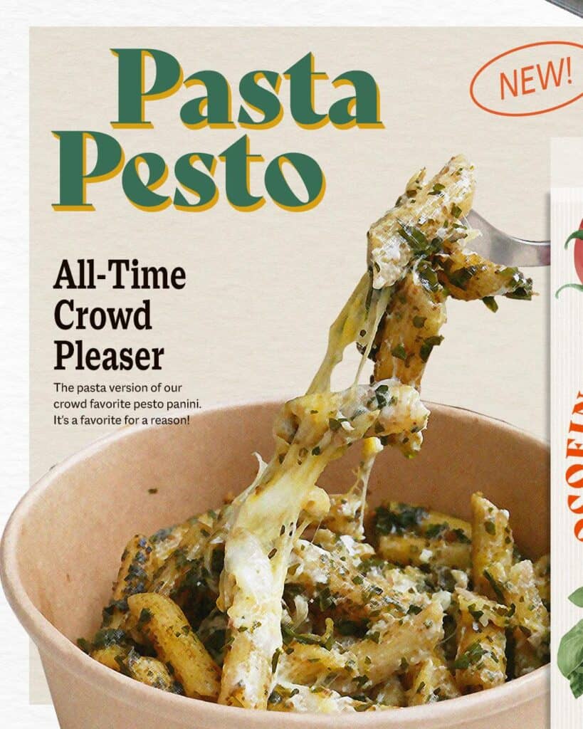 Pesto pasta