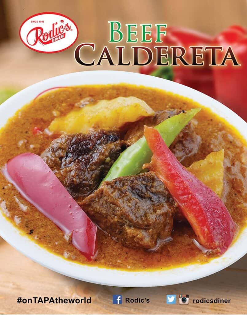 Beef caldereta