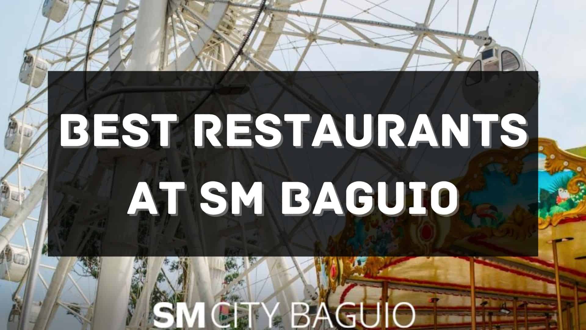 best restaurants at SM Baguio