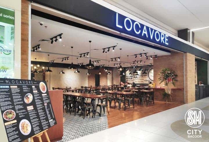 Best restaurants at SM city bacoor - Locavore