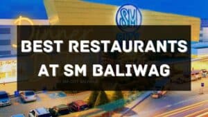 best restaurants at sm city baliwag