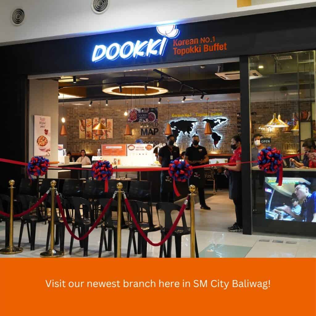 Best restaurants at SM City Baliwag - Dookki