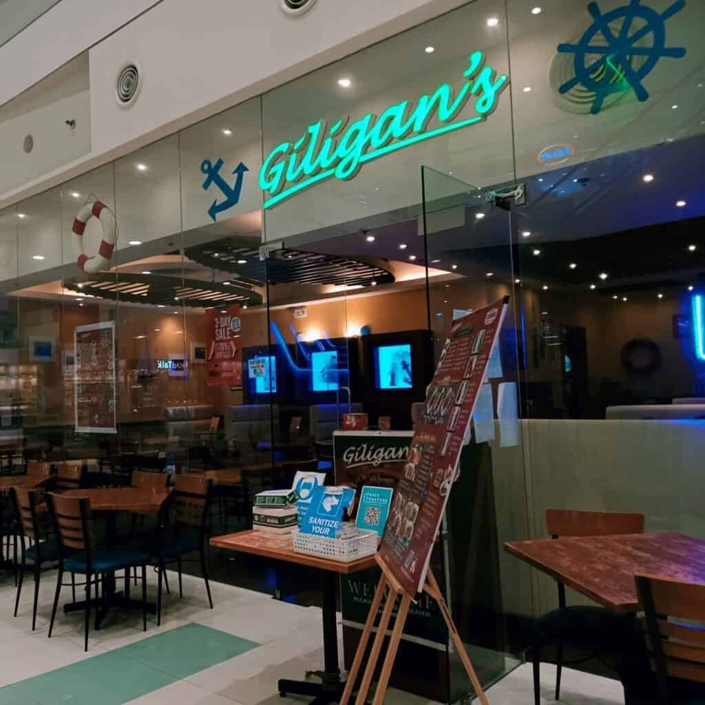 Best restaurants at SM City Baliwag - GIligan's Restaurant