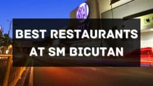 best restaurants at sm city bicutan