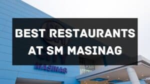 best restaurants at sm city masinag