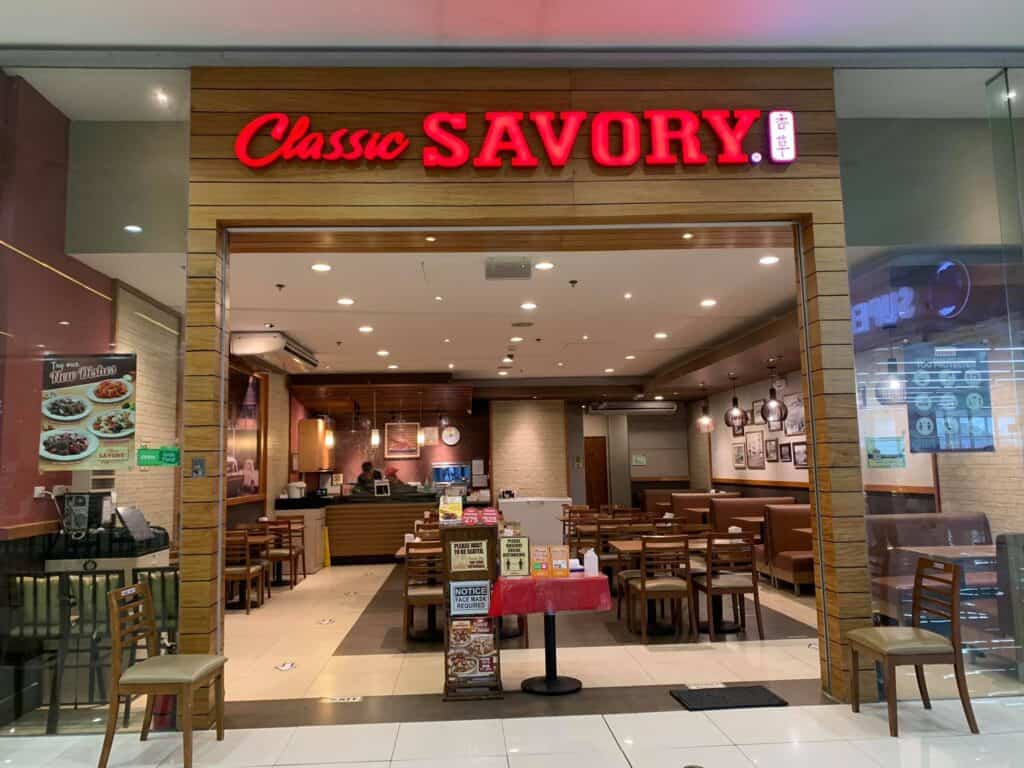 Best restaurants at SM City Masinag - Classic Savory