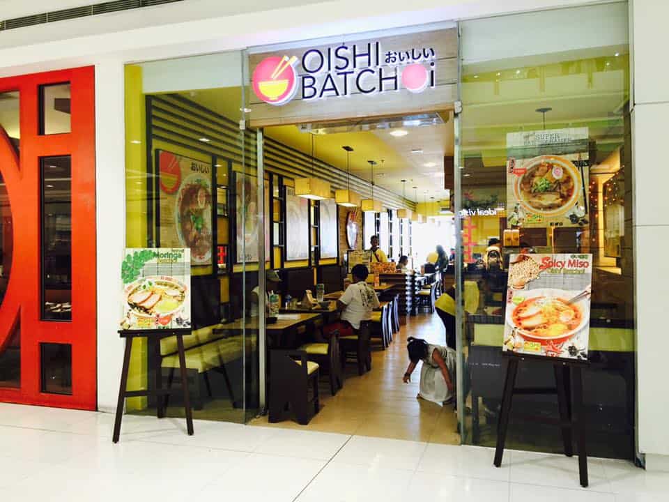 Best restaurants at SM City Santa Rosa - Oishi Batchoi