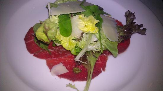 Mulwarra beef carpaccio