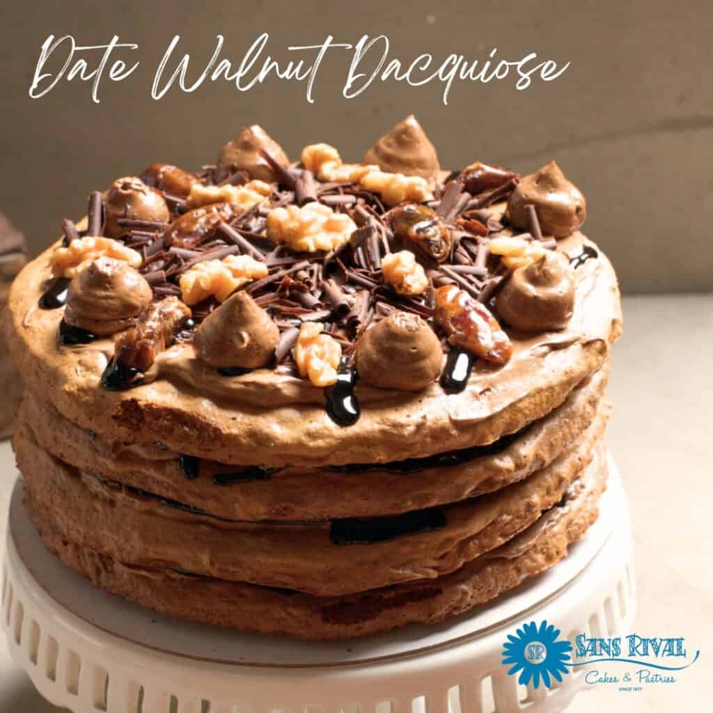 Date walnut dacquoise