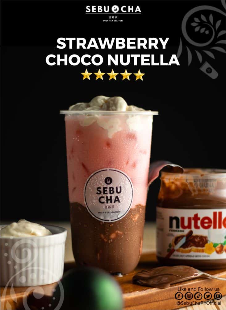 Strawberry choco nutella