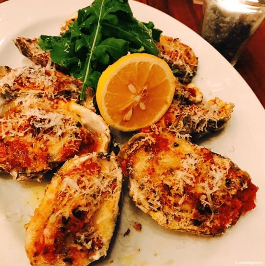 Oysters rockefeller