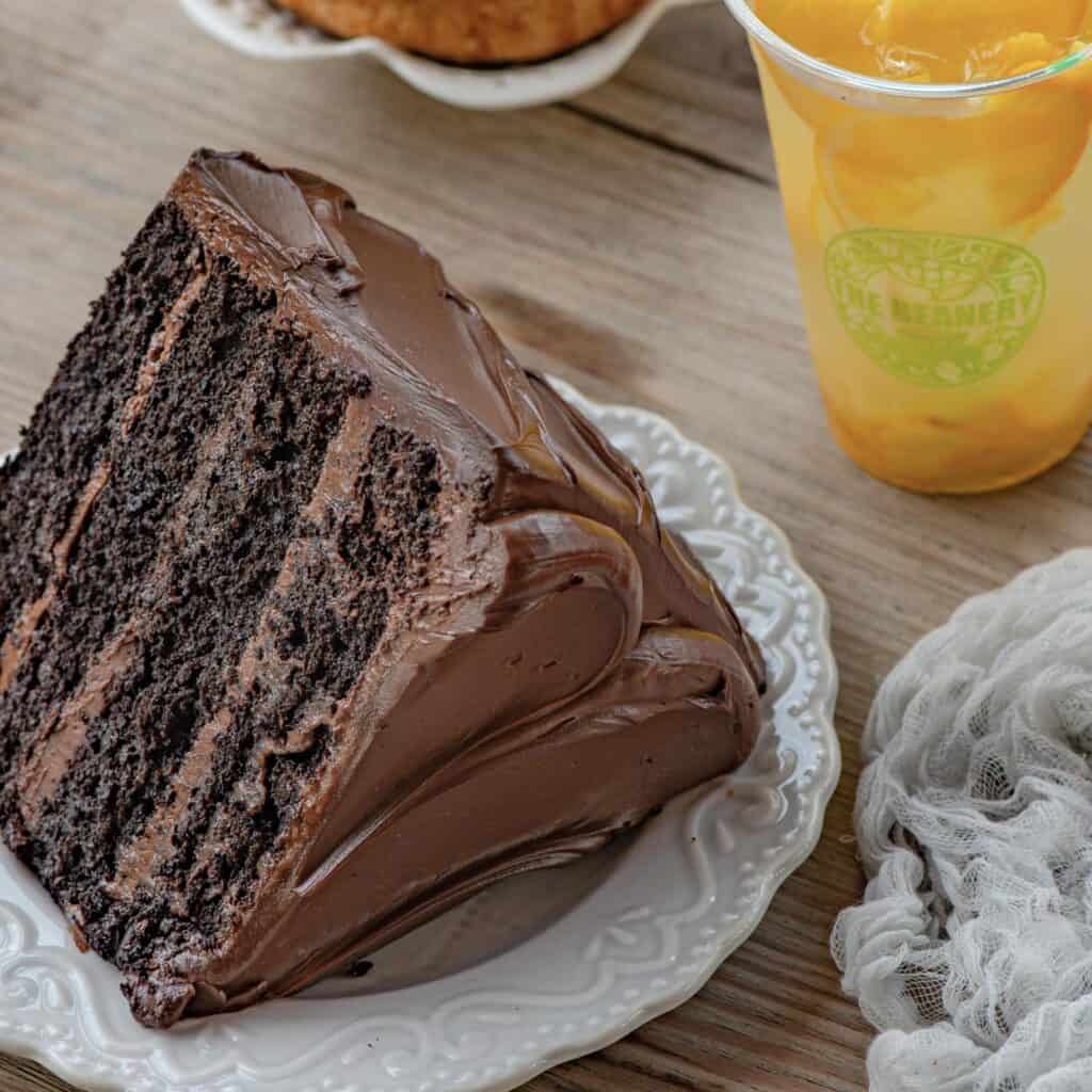 Decadent chocolate cake