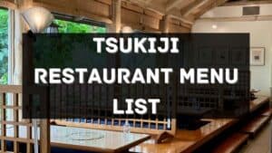 tsukiji restaurant menu prices philippines