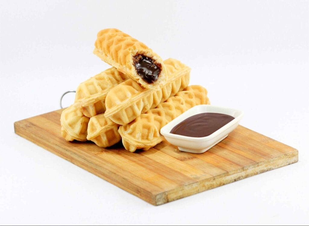 Belgian choco waffle