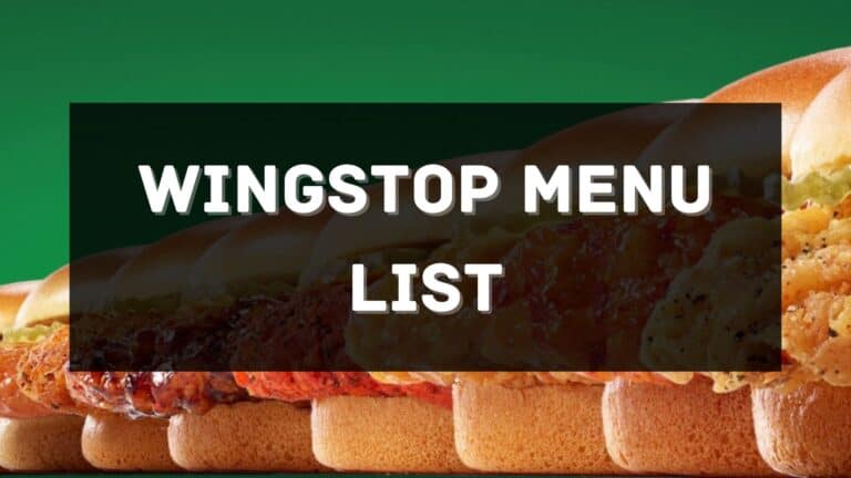 Wingstop Menu Prices Philippines 2026 [Updated] — All About Philippines ...