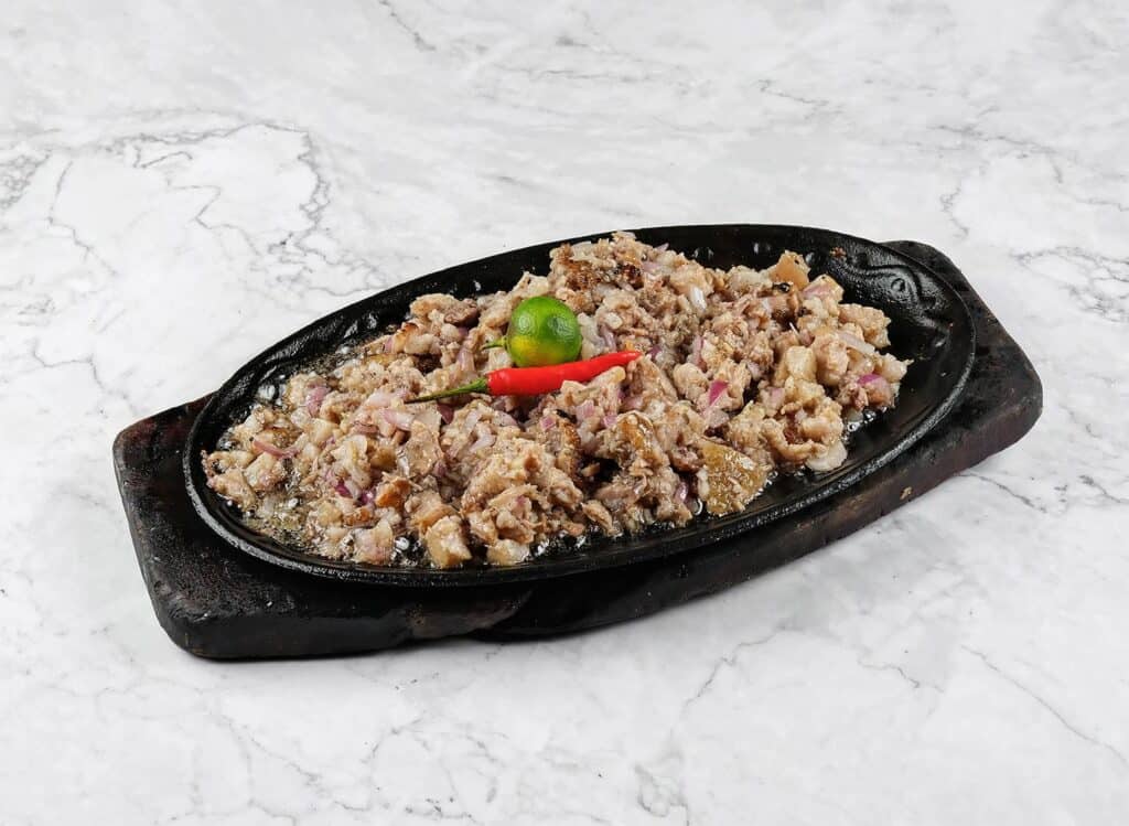 Sizzling sisig