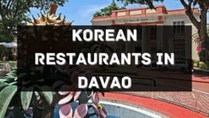 korean restaurants in davao