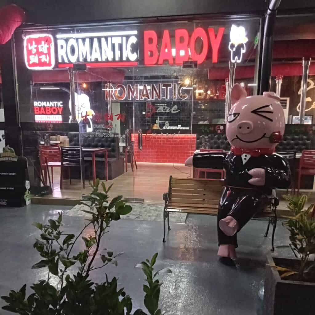 korean restaurants in Eastwood - romantic baboy