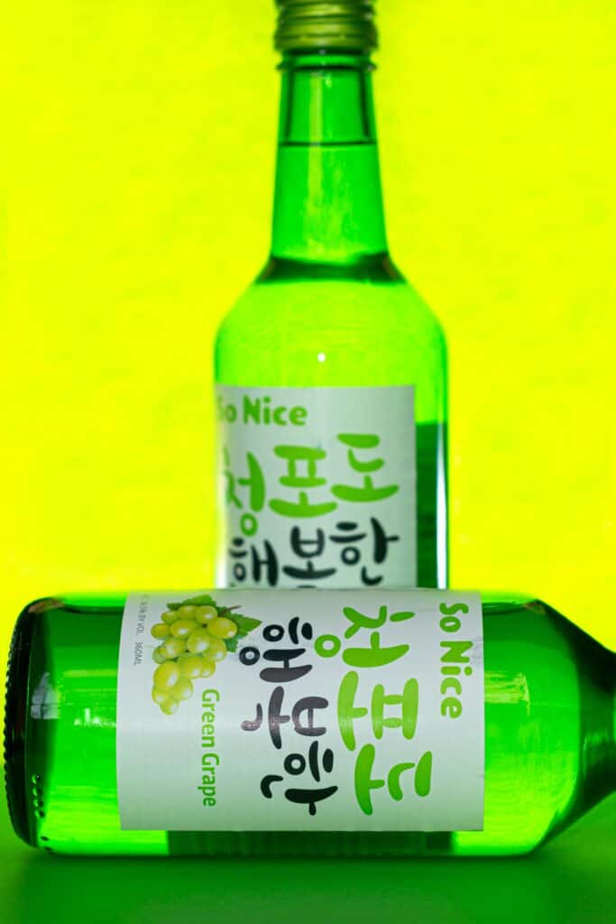 Green grape soju