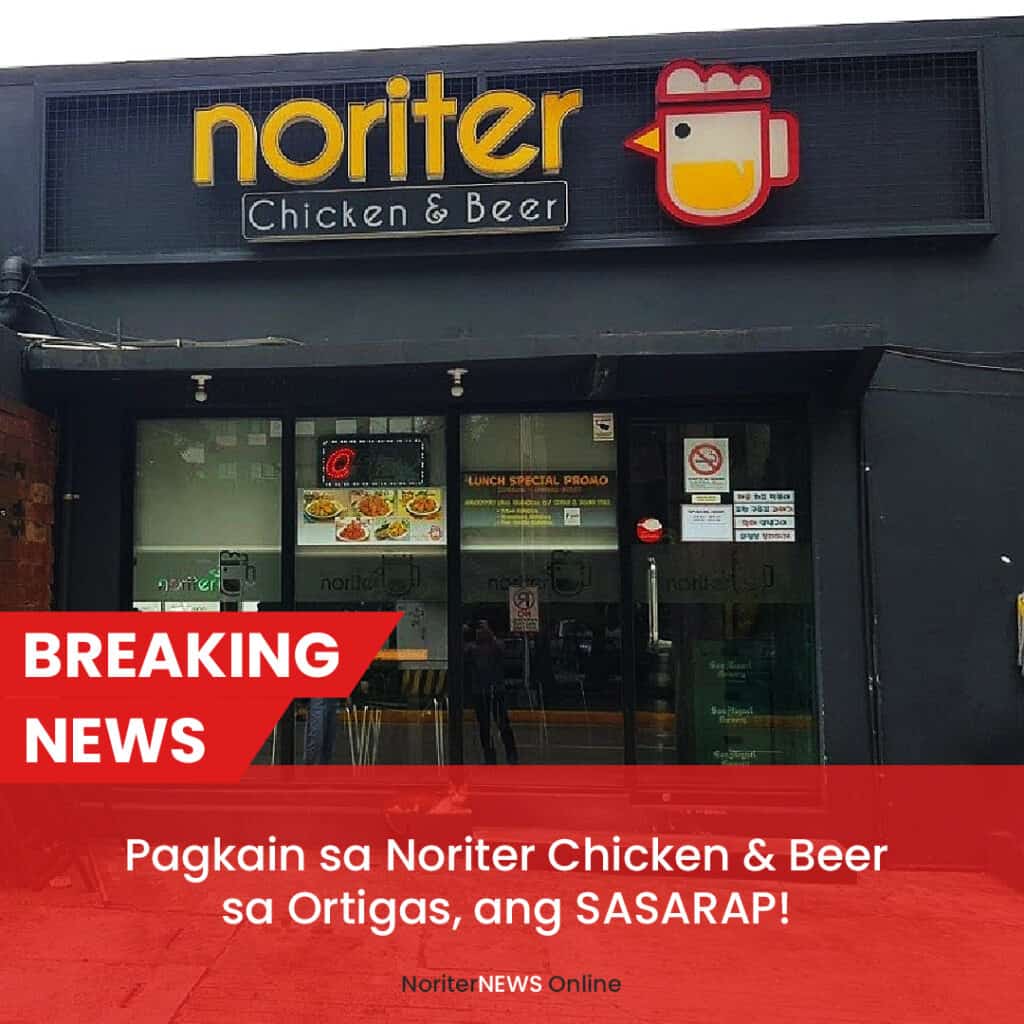 noriter chicken and beer korean restaurant