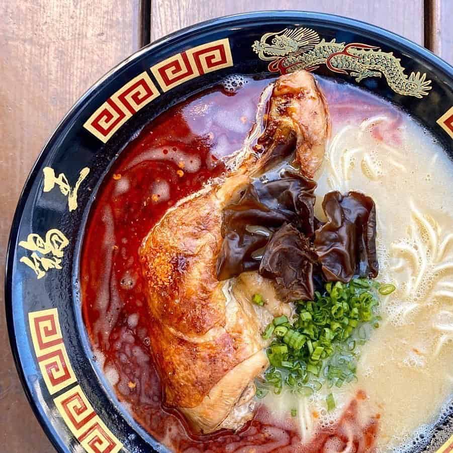 tori king ramen red spicy