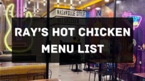 ray's hot chicken menu prices philippines