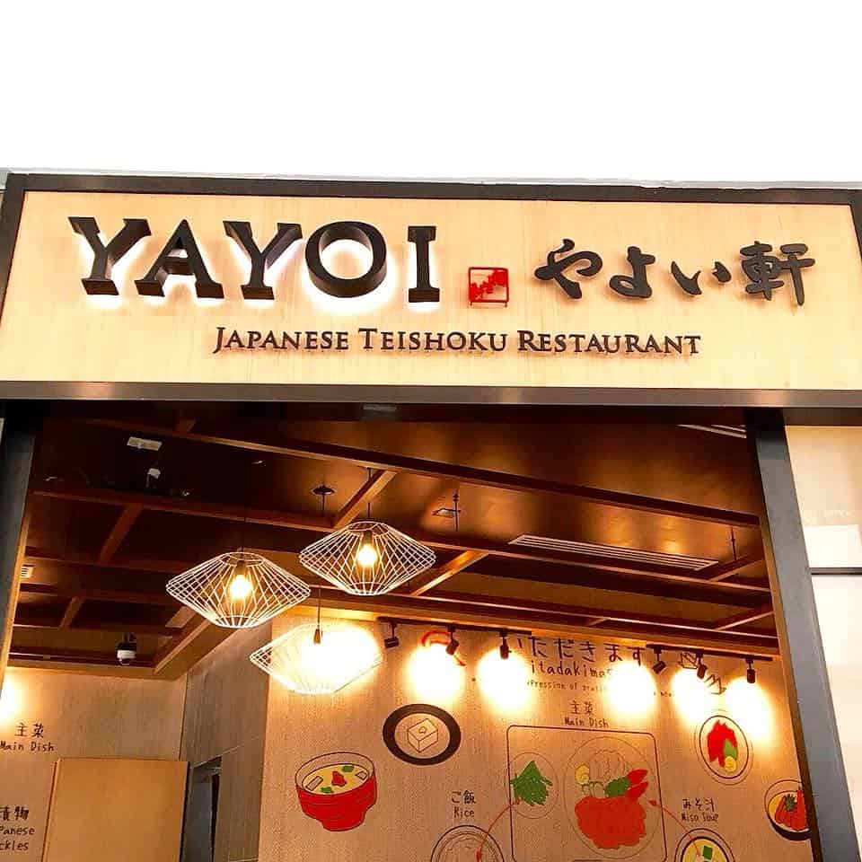 Japanese restaurants at SM Mall of Asia - Yayoi