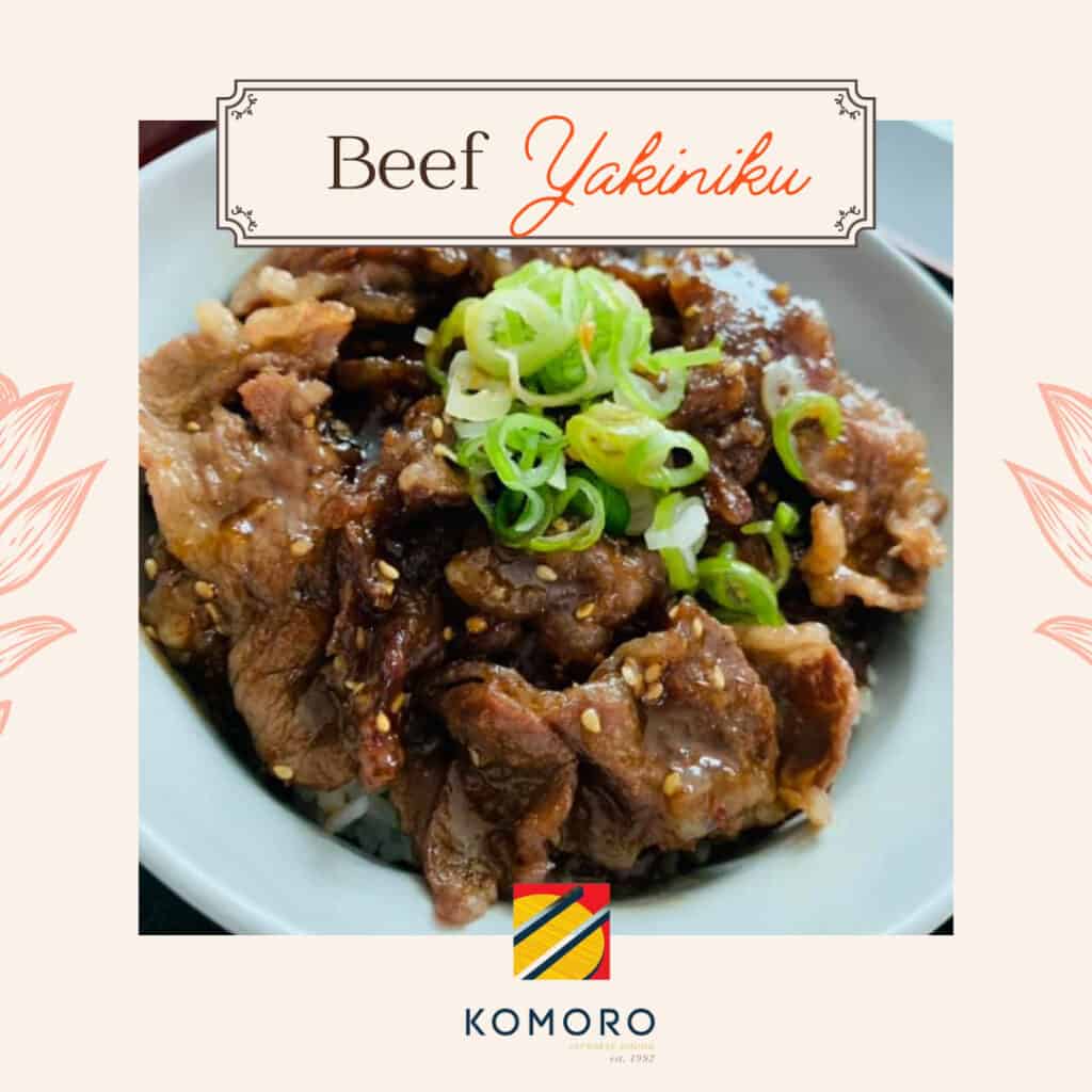 Komoro's Beef yakiniku don