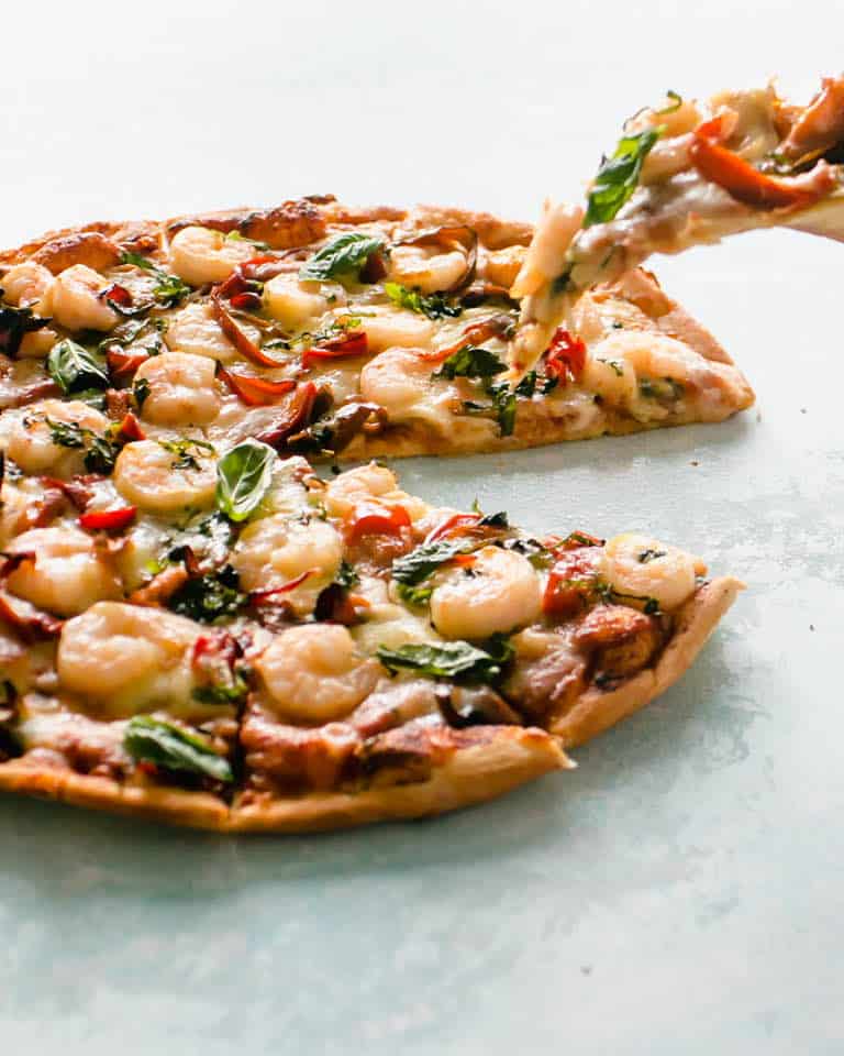 shrimp pizza