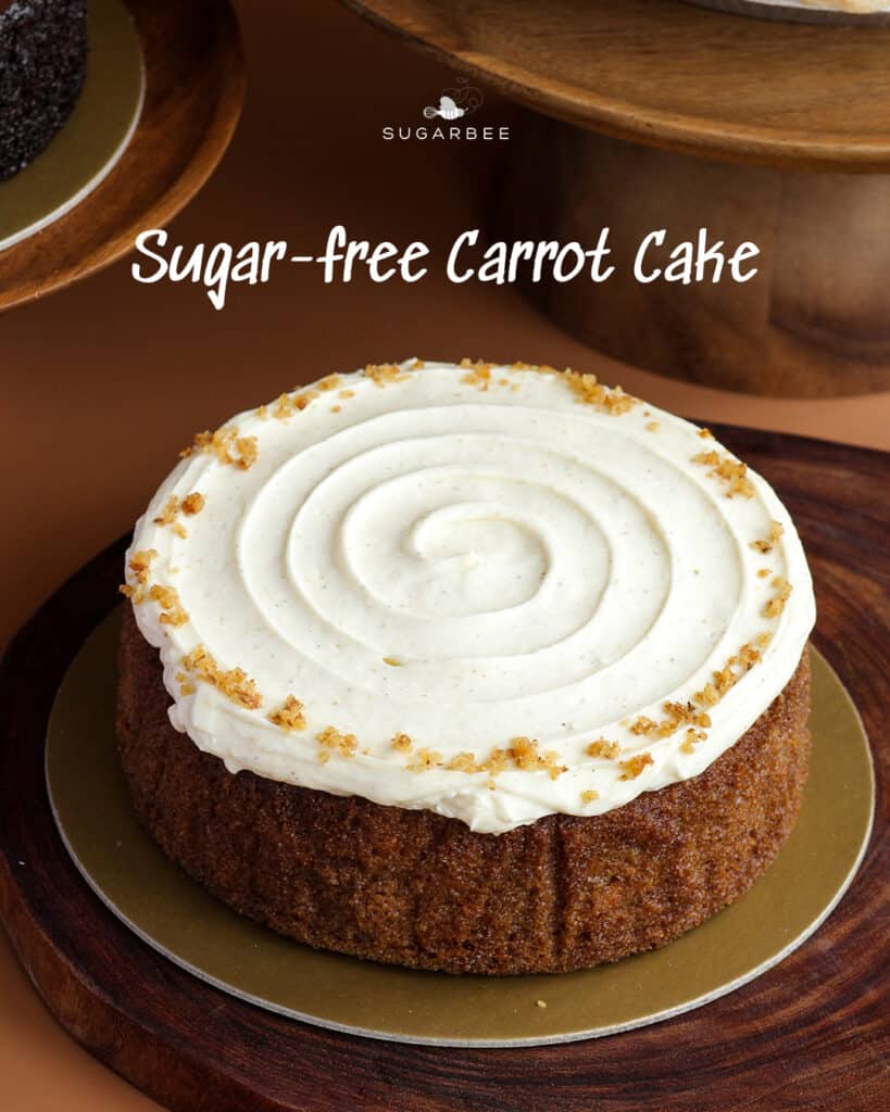 sugar-free carrot cake